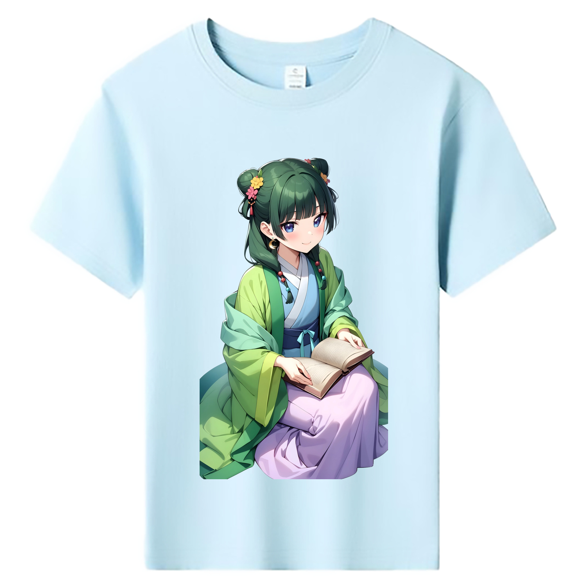 （画像用） 薬屋のひとりごと The Apothecary Diaries 綿100％キッズTシャツ（フロントプリント）